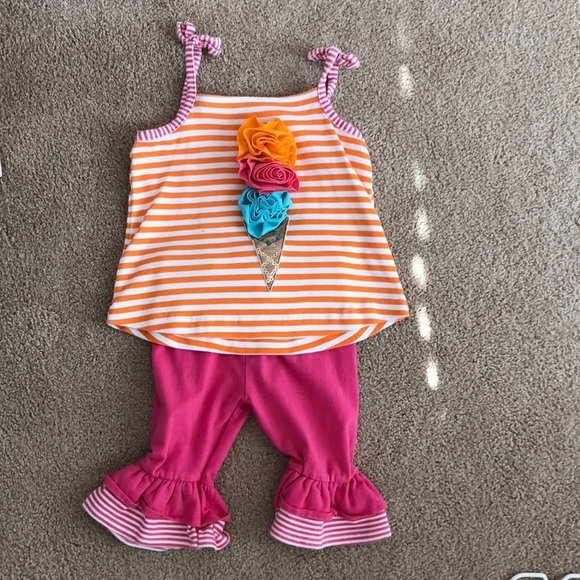 Mud Pie Other - Mud pie ice cream cone outfit
